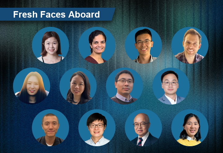 Fresh Faces Aboard